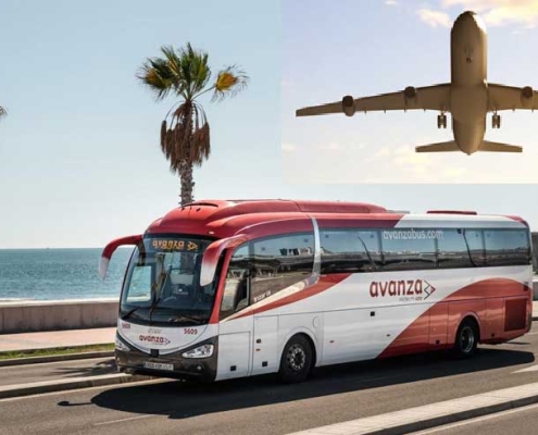 Avanza direct buses Malaga Airport
