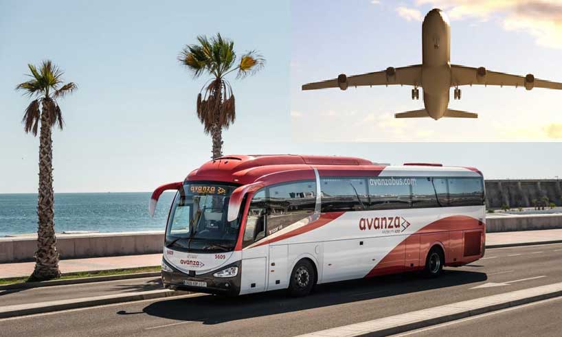 Avanza direct buses Malaga Airport