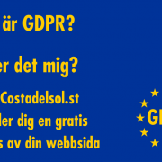 Vad är GDPR?