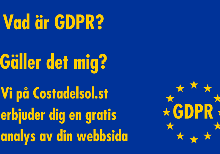 Vad är GDPR?