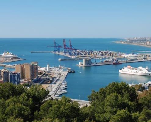 Malaga hamn