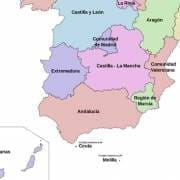 Regioner och Provinser i Spanien