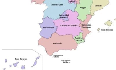Regioner och Provinser i Spanien